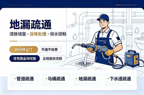 信阳地漏疏通